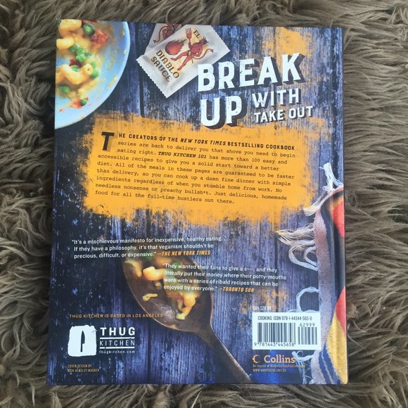 Thug Kitchen 101: Fast as F*ck hardcover cookbook - Picture 2 of 4